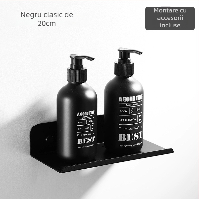 Raft de depozitare pentru baie, Aluminiu Space, încărcare 20 kg, strat unic, suprafață cu pulverizare fără praf, tavă de scurgere anti-oxidare, Wenzhou, Zhejiang