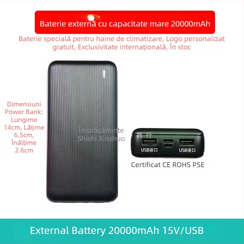 Palton ușor din nylon cu glugă detașabilă, fermoar și buzunare laterale, pentru vară și muncă – imprimeu cu peisaj natural