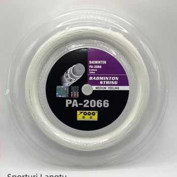 Șnur pentru racquet de badminton și tenis de masă (material: fibră de nailon de înaltă rezistență; origine: Fujian; sporturi aplicabile: badminton și tenis de masă)