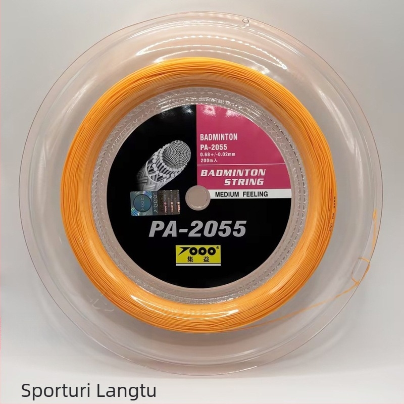 Șnur pentru racquet de badminton și tenis de masă (material: fibră de nailon de înaltă rezistență; origine: Fujian; sporturi aplicabile: badminton și tenis de masă)