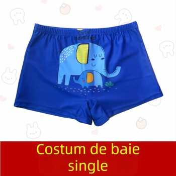 Slipuri de baie pentru băieți – Hai Shilin, poliester 88%, greutate 300 g/m², stil boxer