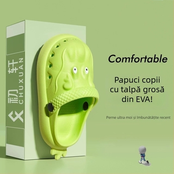Pantofi cu platformă pentru copii, EVA partea superioară, unisex, 7–12 ani, primăvara 2024