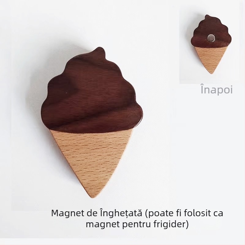 Decal de perete din lemn pentru copii – aderență mare, o singură bucată, design modern minimalist, model monocrom, potrivit pentru living, dormitor sau hol