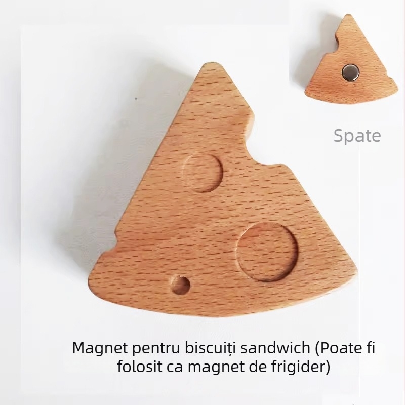 Decal de perete din lemn pentru copii – aderență mare, o singură bucată, design modern minimalist, model monocrom, potrivit pentru living, dormitor sau hol