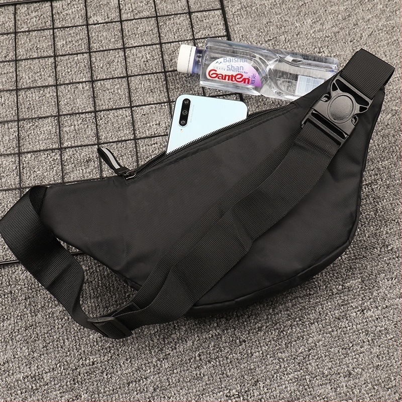 Borsetă de talie pentru telefon, unisex, capacitate mare, impermeabilă, Oxford material