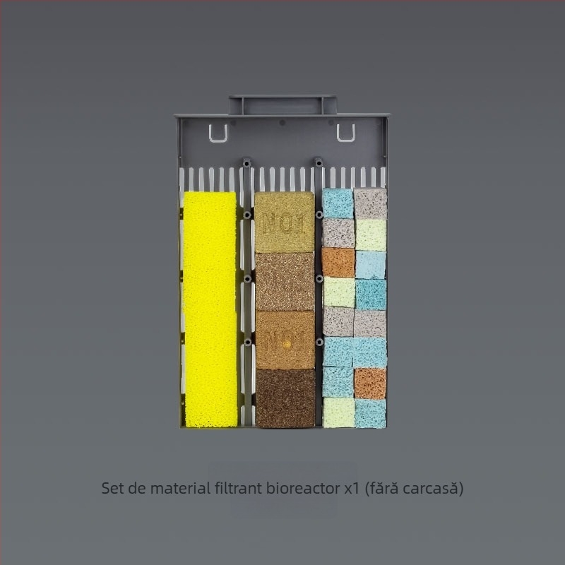 Kit de modificare a filtrării pentru Xiaomi Smart Fish Tank – actualizare a camerei de încălzire fizico-biochemică, set complet de accesorii