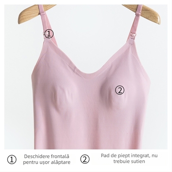 Top de alăptat pentru femei însărcinate, stil Sling, fără mâneci, nylon 50–70%, 161–180 g/m², potrivit pentru toate anotimpurile