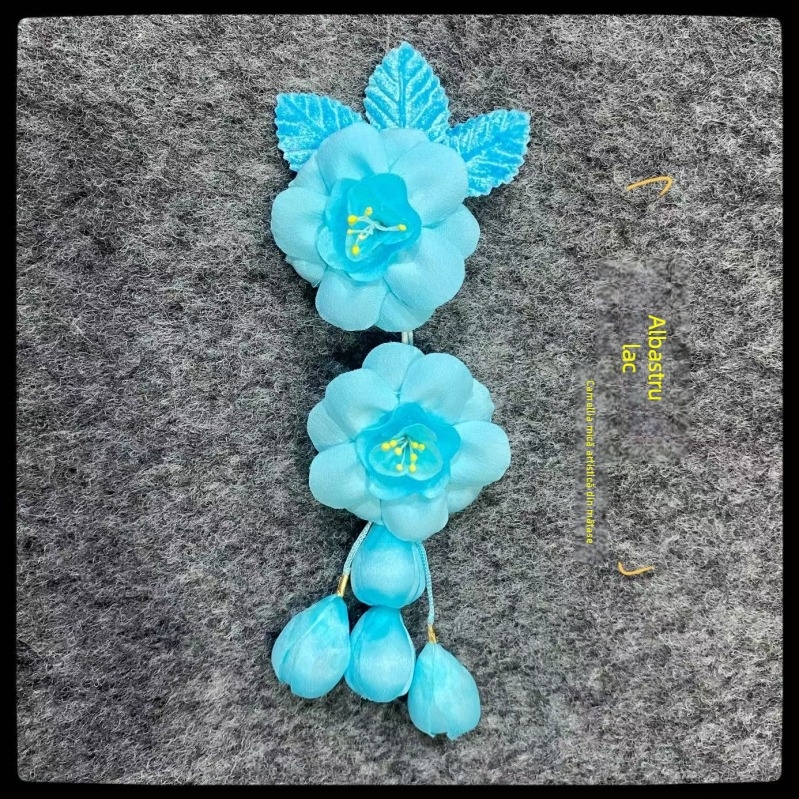 Headpiece Peking Opera, unisex, pentru dans popular, primăvara 2025, cu collar label și etichete