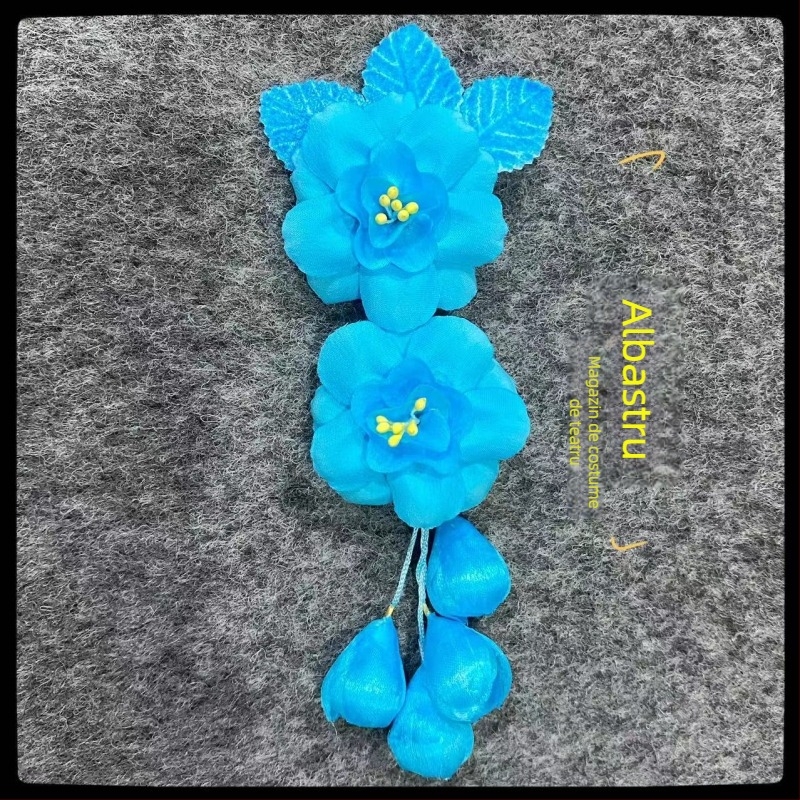 Headpiece Peking Opera, unisex, pentru dans popular, primăvara 2025, cu collar label și etichete