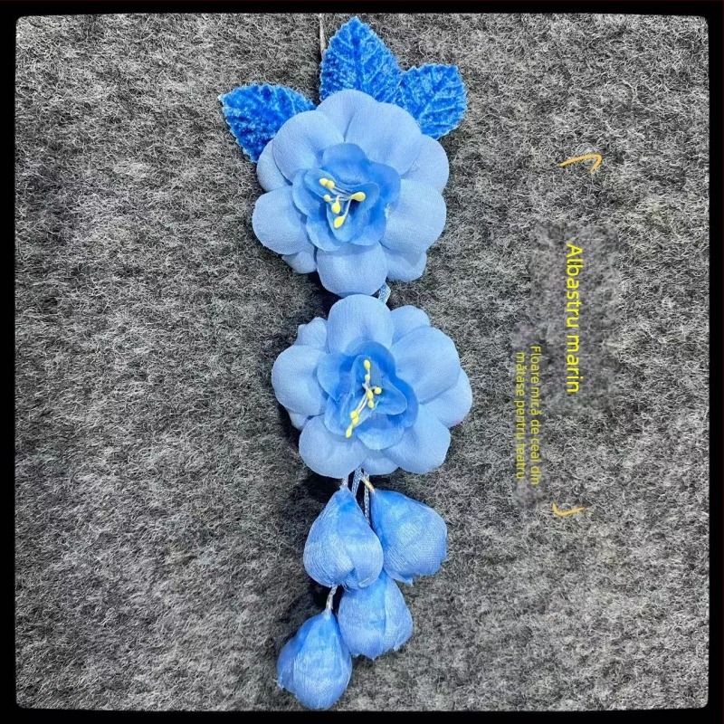 Headpiece Peking Opera, unisex, pentru dans popular, primăvara 2025, cu collar label și etichete