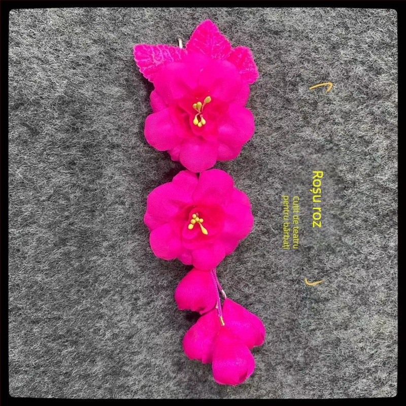 Headpiece Peking Opera, unisex, pentru dans popular, primăvara 2025, cu collar label și etichete