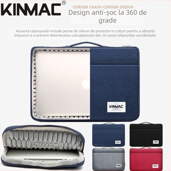 Etui interior de protecție pentru notebook/tabletă — Oxford material, respirabil, impermeabil, rezistent la uzură, fermoar