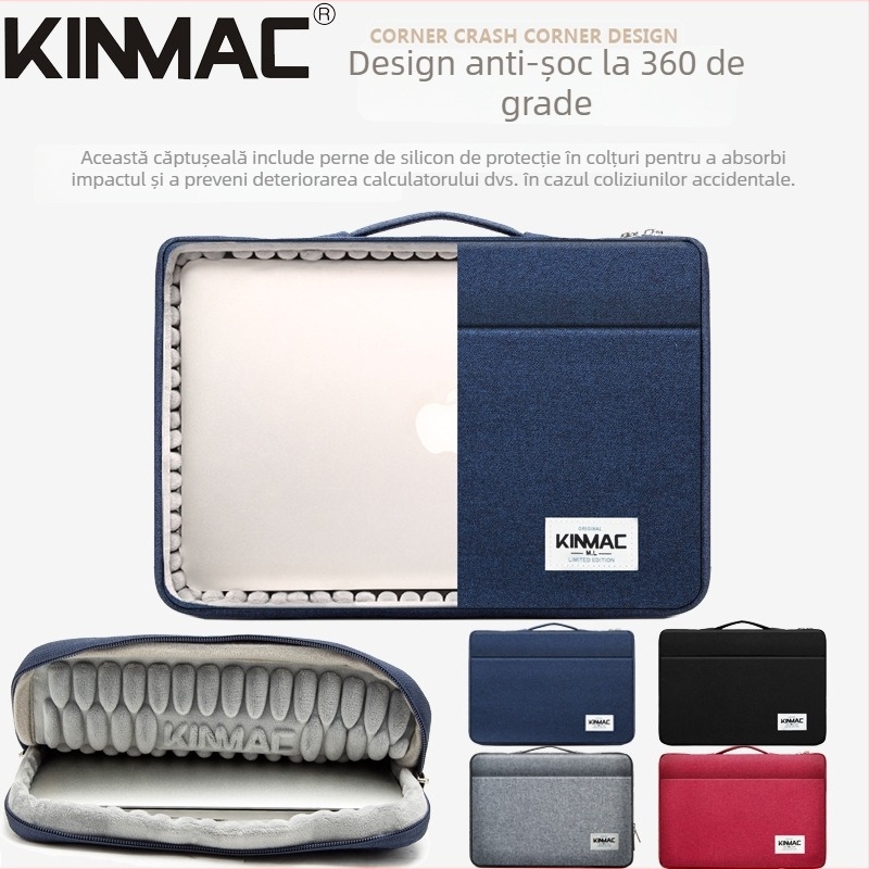 Etui interior de protecție pentru notebook/tabletă — Oxford material, respirabil, impermeabil, rezistent la uzură, fermoar
