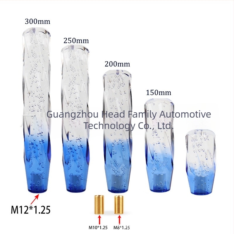 Mâner schimbător de viteze auto - cap din acril cristal, compatibil universal, modelul C0079, Head Home