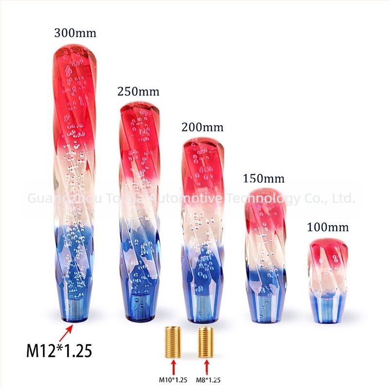 Mâner schimbător de viteze auto - cap din acril cristal, compatibil universal, modelul C0079, Head Home