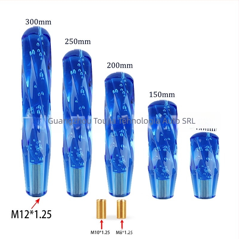 Mâner schimbător de viteze auto - cap din acril cristal, compatibil universal, modelul C0079, Head Home