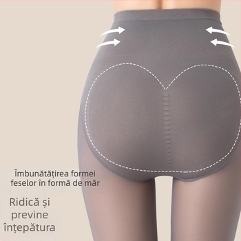 Colanți din nylon, groși, 90–95% nylon, modelare, absorbție a transpirației, anti-ruptură, anti-fricțiune