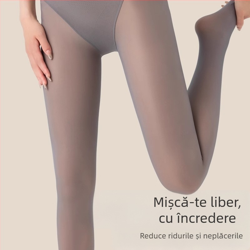 Colanți din nylon, groși, 90–95% nylon, modelare, absorbție a transpirației, anti-ruptură, anti-fricțiune