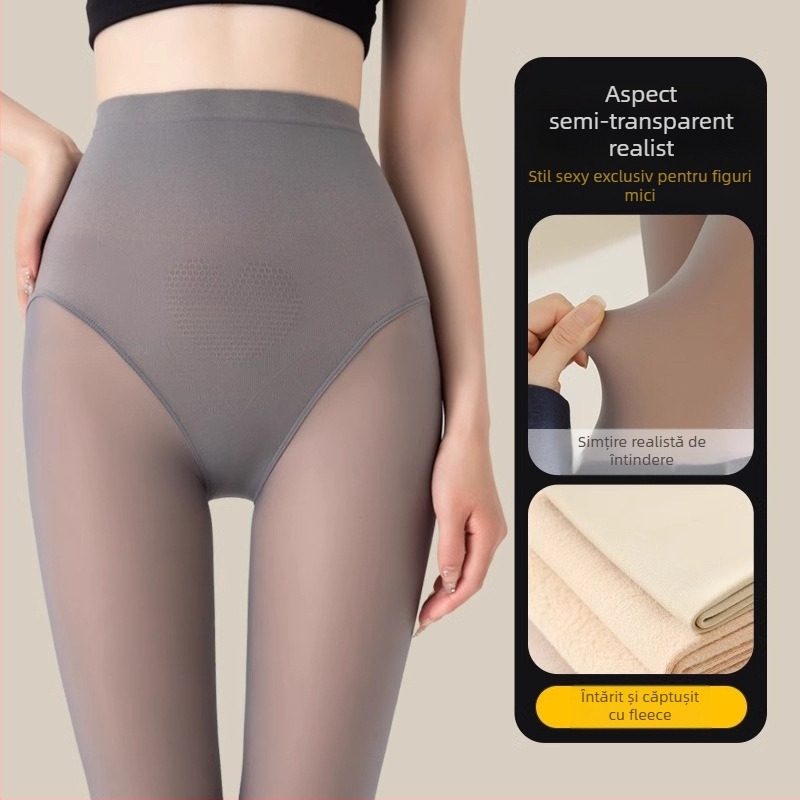 Colanți din nylon, groși, 90–95% nylon, modelare, absorbție a transpirației, anti-ruptură, anti-fricțiune