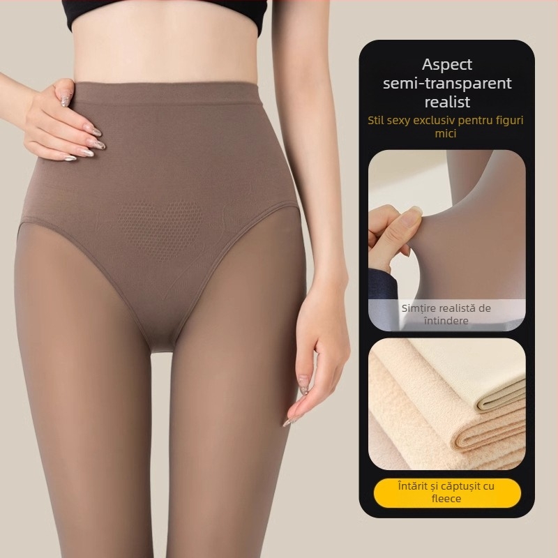 Colanți din nylon, groși, 90–95% nylon, modelare, absorbție a transpirației, anti-ruptură, anti-fricțiune