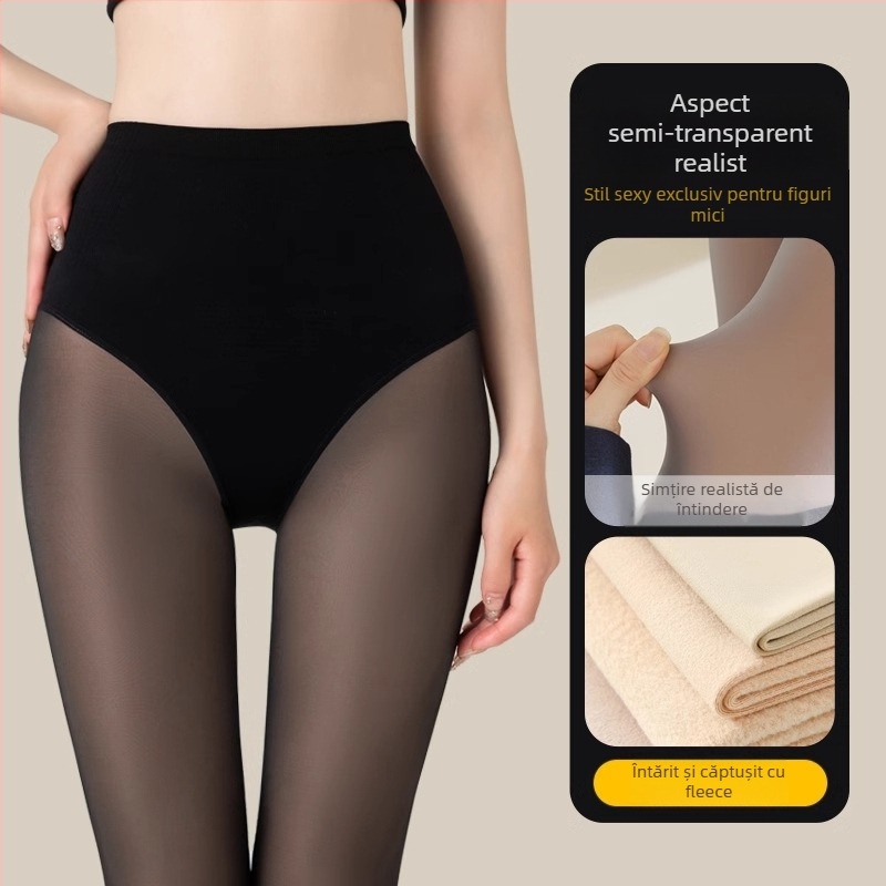 Colanți din nylon, groși, 90–95% nylon, modelare, absorbție a transpirației, anti-ruptură, anti-fricțiune