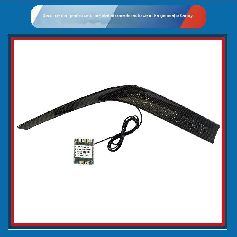 Kit de iluminare ambientală pentru Camry a 8-a generație — carcasă ABS, 12V, 0,45A, montaj cu șuruburi, pentru bord și uși