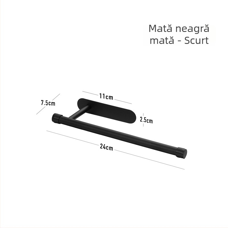 Suport de hârtie igienică din oțel inoxidabil 304, pătrat, suprafață lustruită oglindă, montaj fără găuri, stil modern minimalist