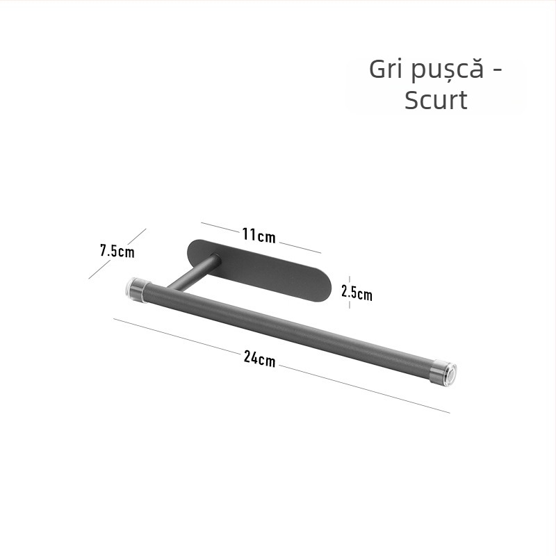 Suport de hârtie igienică din oțel inoxidabil 304, pătrat, suprafață lustruită oglindă, montaj fără găuri, stil modern minimalist