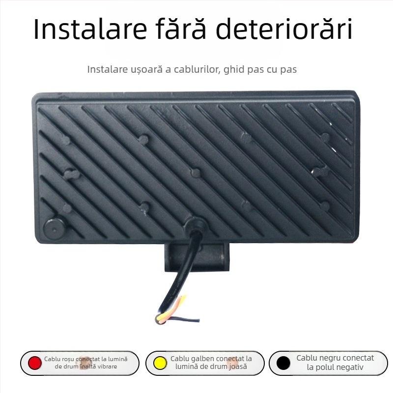 Lumină LED pentru marșarier cu câmp vizual mare – 12-24V, Cree LED, IP67, 50 440 lm