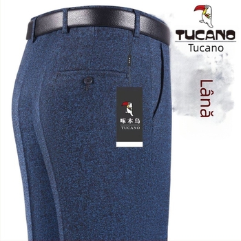 Pantaloni bărbați, croială dreaptă, bumbac, toamnă 2025