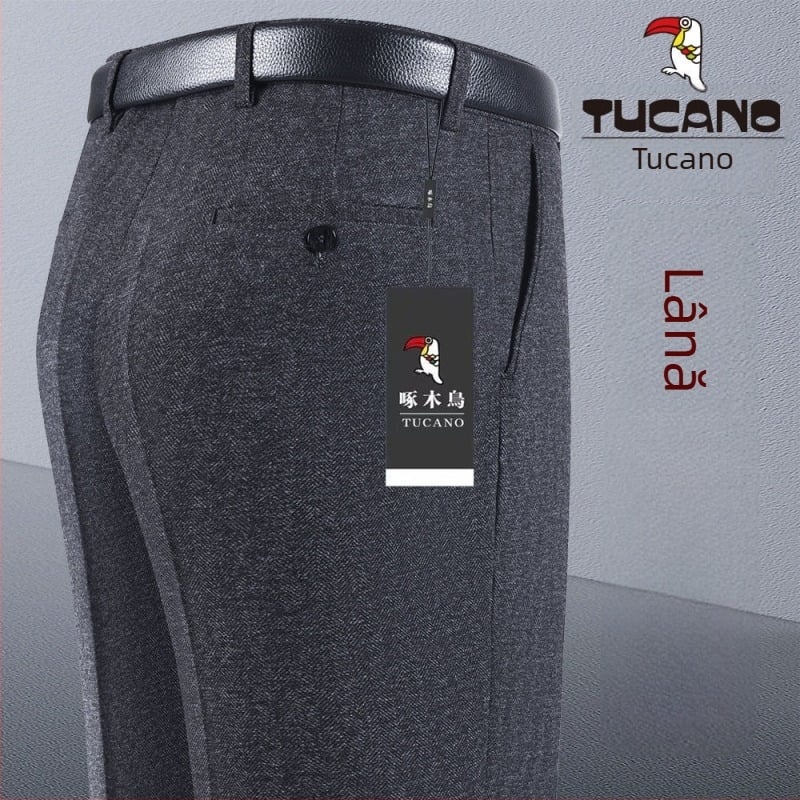 Pantaloni bărbați, croială dreaptă, bumbac, toamnă 2025