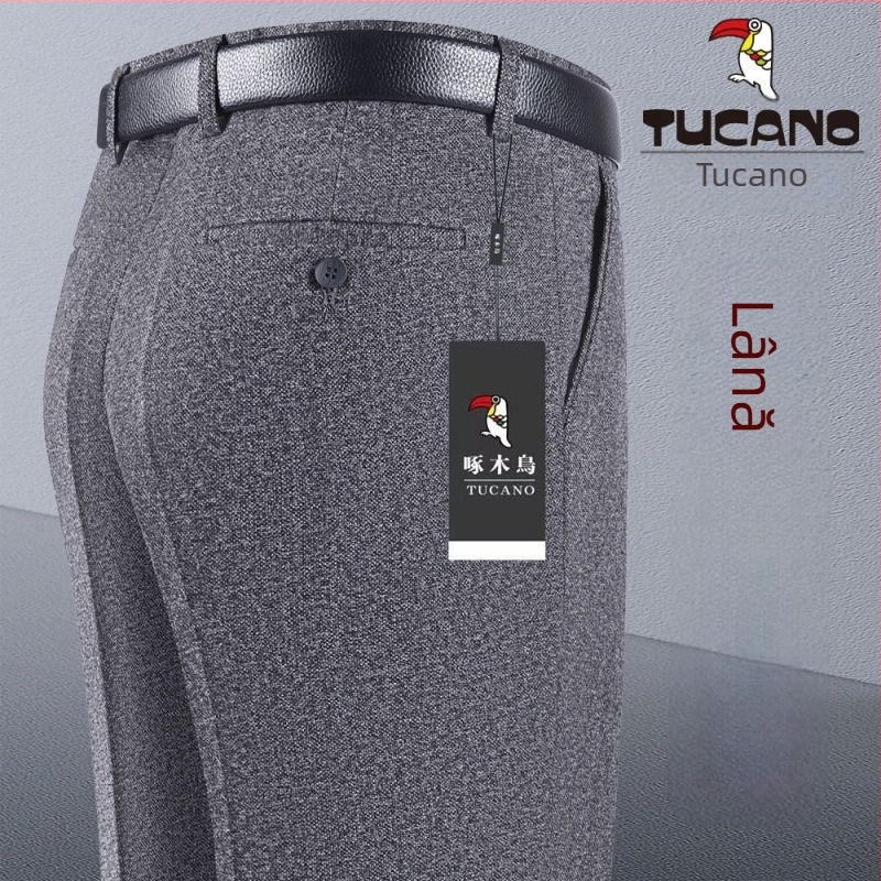 Pantaloni bărbați, croială dreaptă, bumbac, toamnă 2025