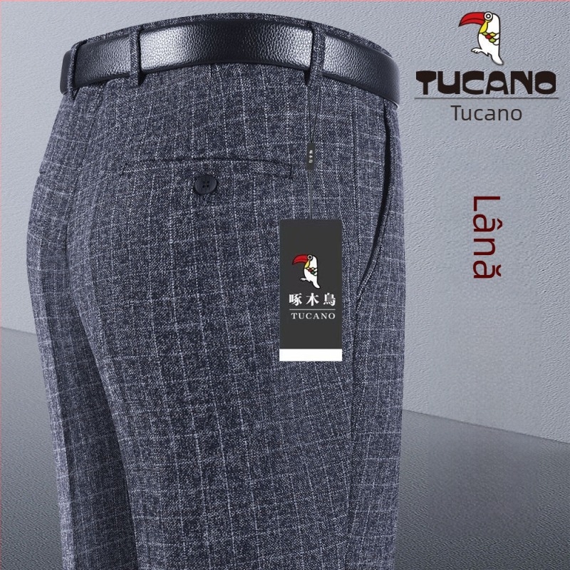 Pantaloni bărbați, croială dreaptă, bumbac, toamnă 2025