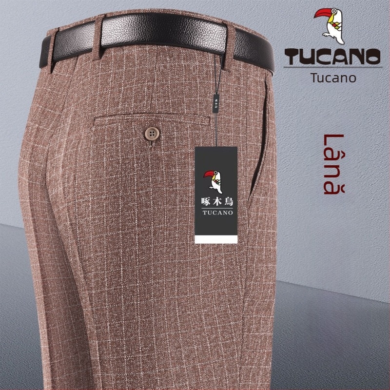 Pantaloni bărbați, croială dreaptă, bumbac, toamnă 2025