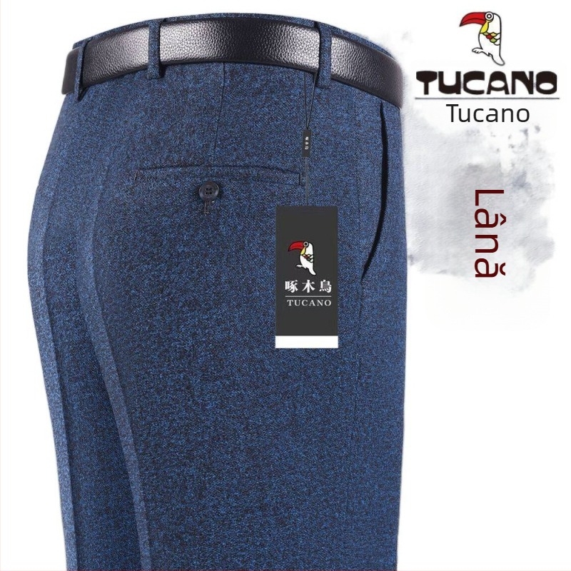 Pantaloni bărbați, croială dreaptă, bumbac, toamnă 2025