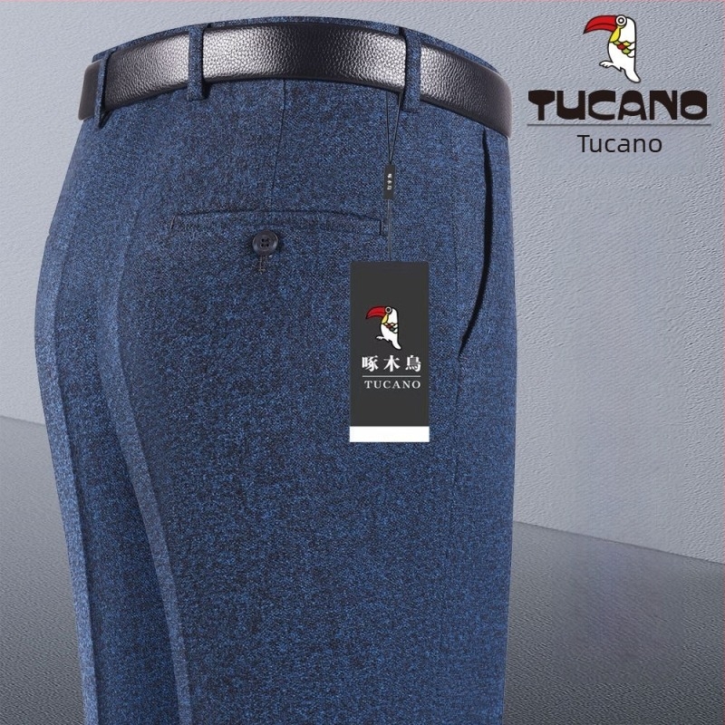 Pantaloni bărbați, croială dreaptă, bumbac, toamnă 2025