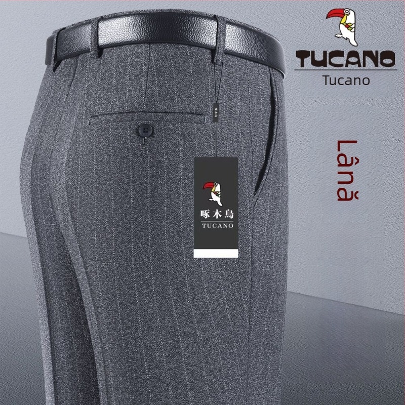 Pantaloni bărbați, croială dreaptă, bumbac, toamnă 2025