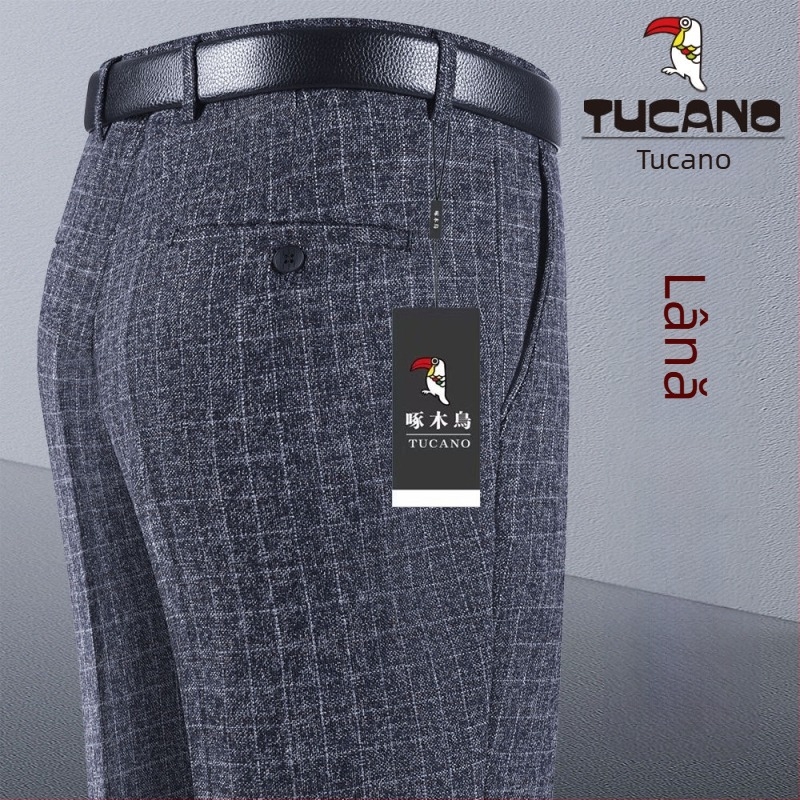 Pantaloni bărbați, croială dreaptă, bumbac, toamnă 2025