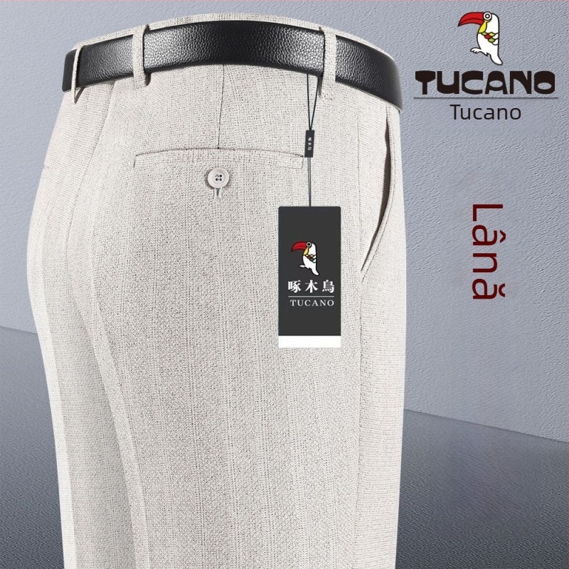 Pantaloni bărbați, croială dreaptă, bumbac, toamnă 2025