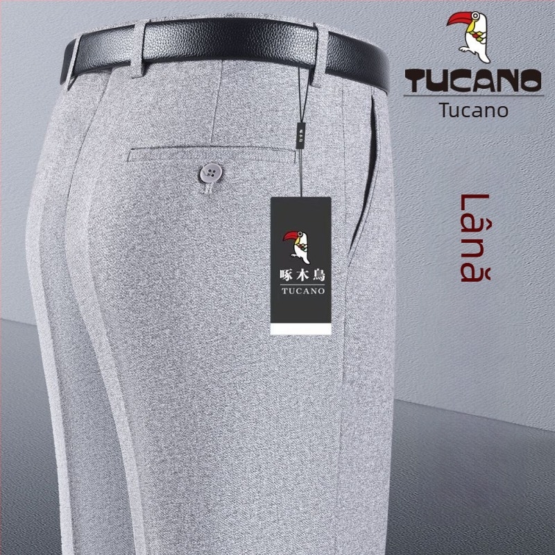 Pantaloni bărbați, croială dreaptă, bumbac, toamnă 2025