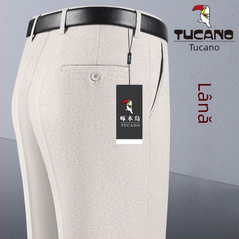 Pantaloni bărbați, croială dreaptă, bumbac, toamnă 2025