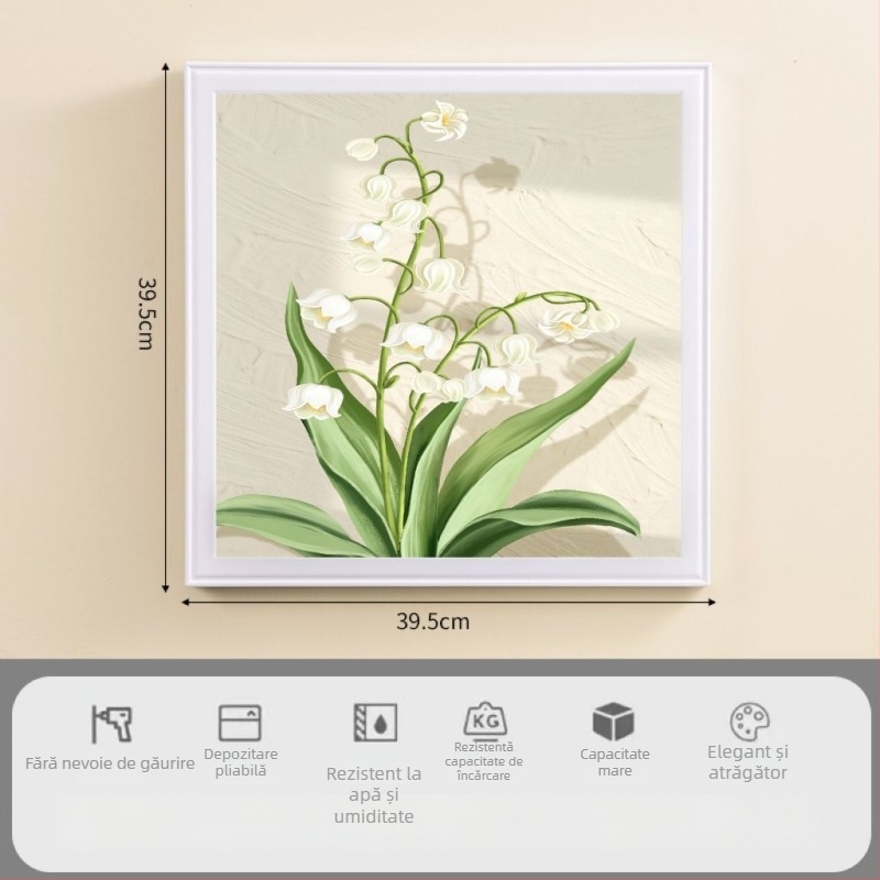 Raft de depozitare pentru baie - impermeabil, pliabil, 1 nivel, din plastic, încărcare 1–5 kg