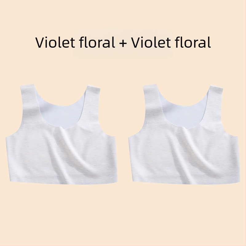 Vestă pentru fete – material nylon, cupă 1/2, cupă subțire modelată cu burete, bretele duble fixe, căptușeală din viscose 90–95%