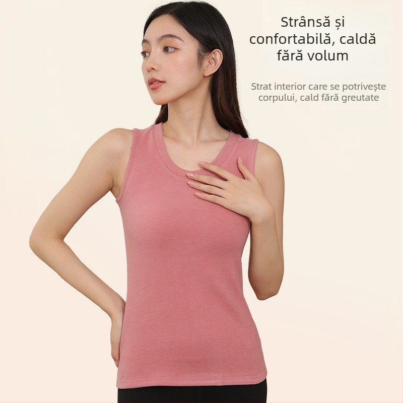 Vesta termică pentru femei - pentru exterior, Dublu strat, Grosime 201-250 g/m², Conținutul principal al țesăturii 70-80%