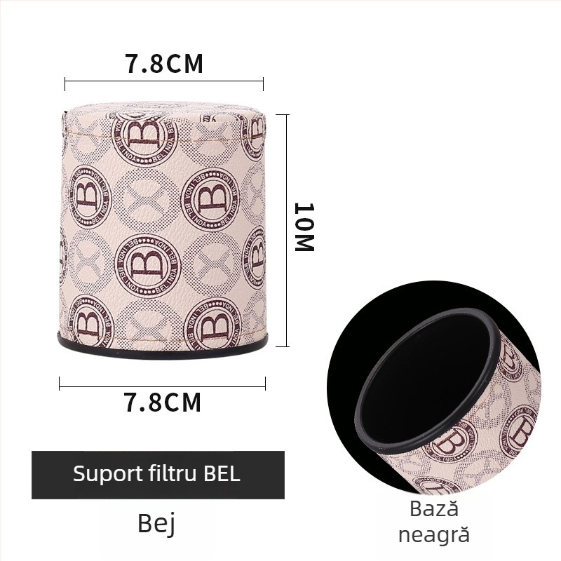 Set de cupe pentru zaruri Sensele, din PP plastic, colțuri rotunjite, personalizare disponibilă, 100 de bucăți în cutie