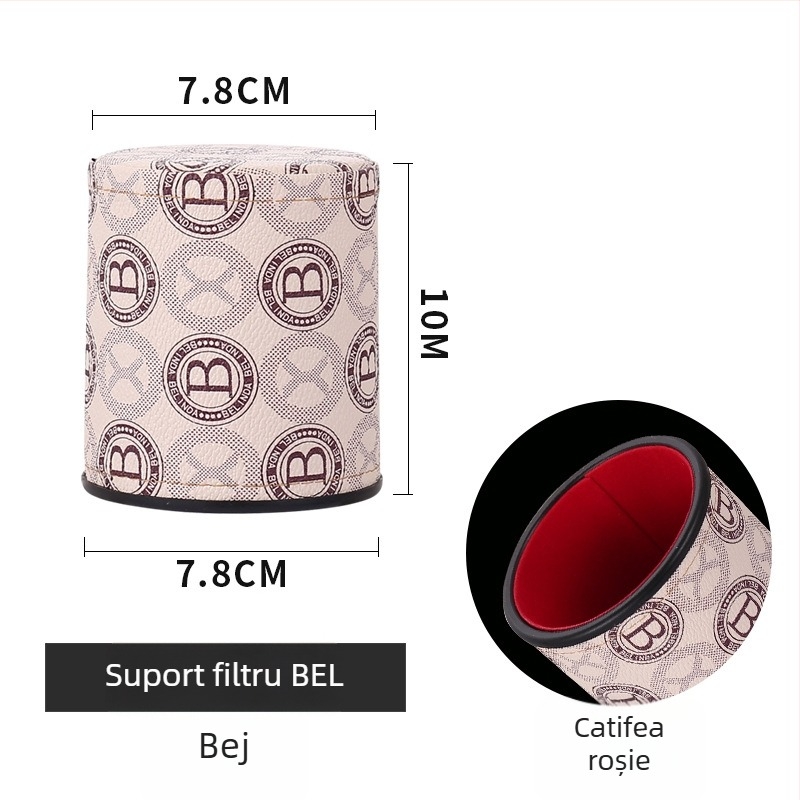 Set de cupe pentru zaruri Sensele, din PP plastic, colțuri rotunjite, personalizare disponibilă, 100 de bucăți în cutie