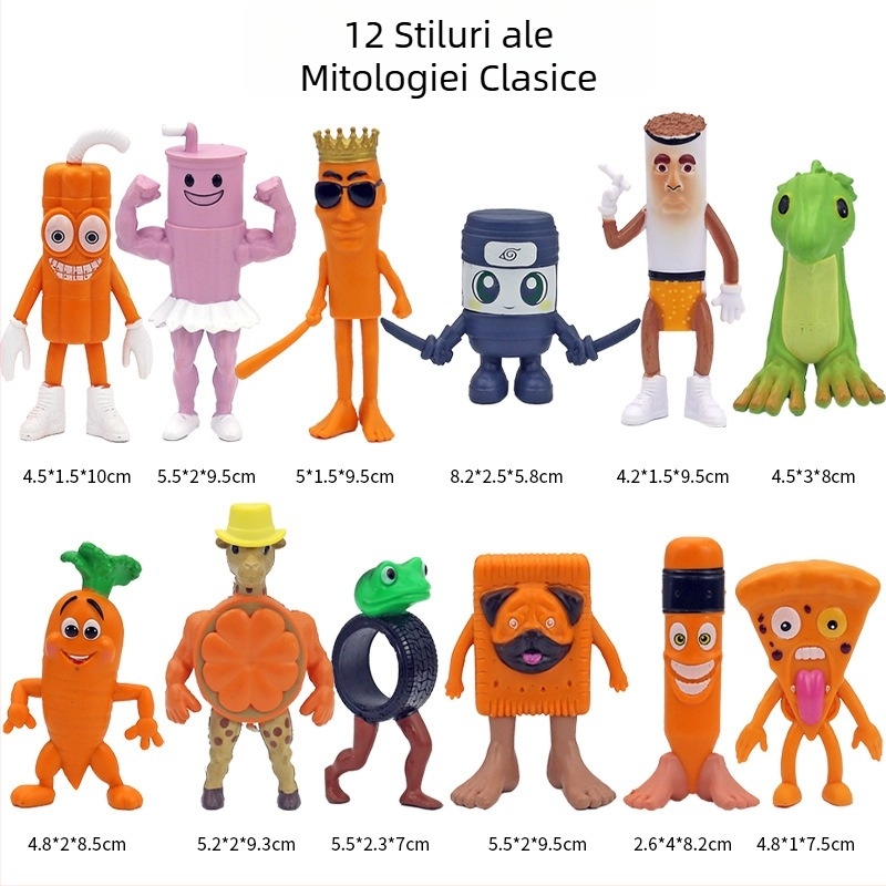 Breloc PVC din Guangdong, ambalaj în plasă, imagine anime, furnizare exclusivă pentru comerț transfrontalier