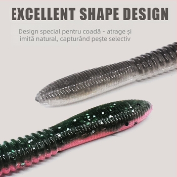 Cârlig de pescuit cu cap de plumb, fără bavă, mărimea 2,5, pentru pescuit la plajă