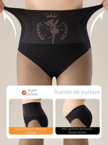 Colanți din nylon cu căptușeală de fleece, groși, cu elasticitate ridicată, model unic pentru toamnă-iarnă