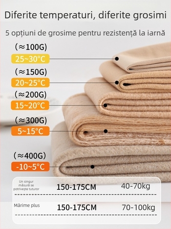 Colanți din nylon cu căptușeală de fleece, groși, cu elasticitate ridicată, model unic pentru toamnă-iarnă